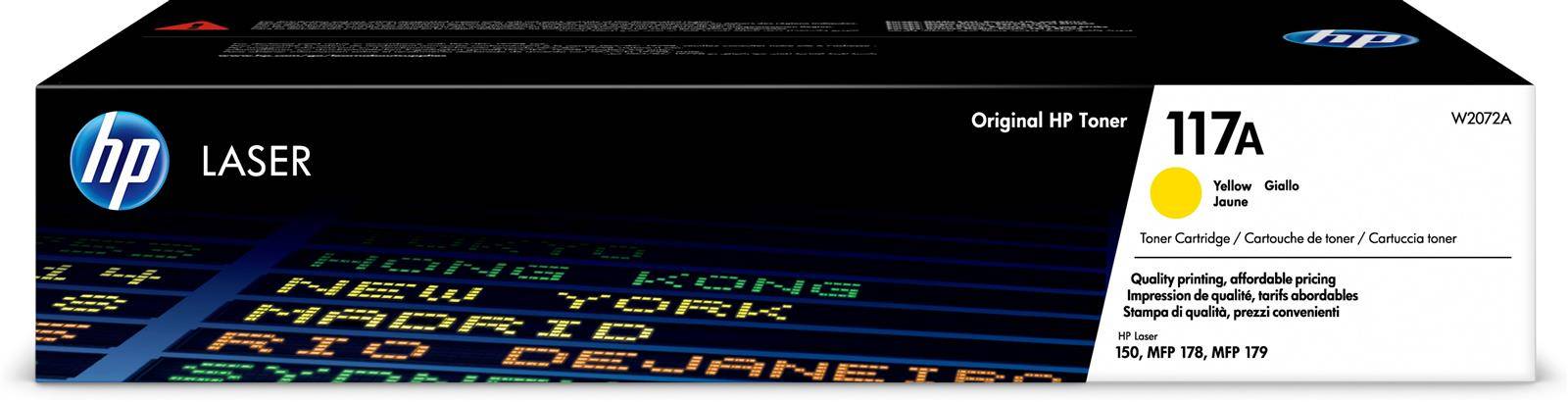 HP W2072A Original HP Toner-Kit gelb (W2072A,117A,117AY,117AYELLOW,NO117A,NO117AY,NO117AYELLOW)