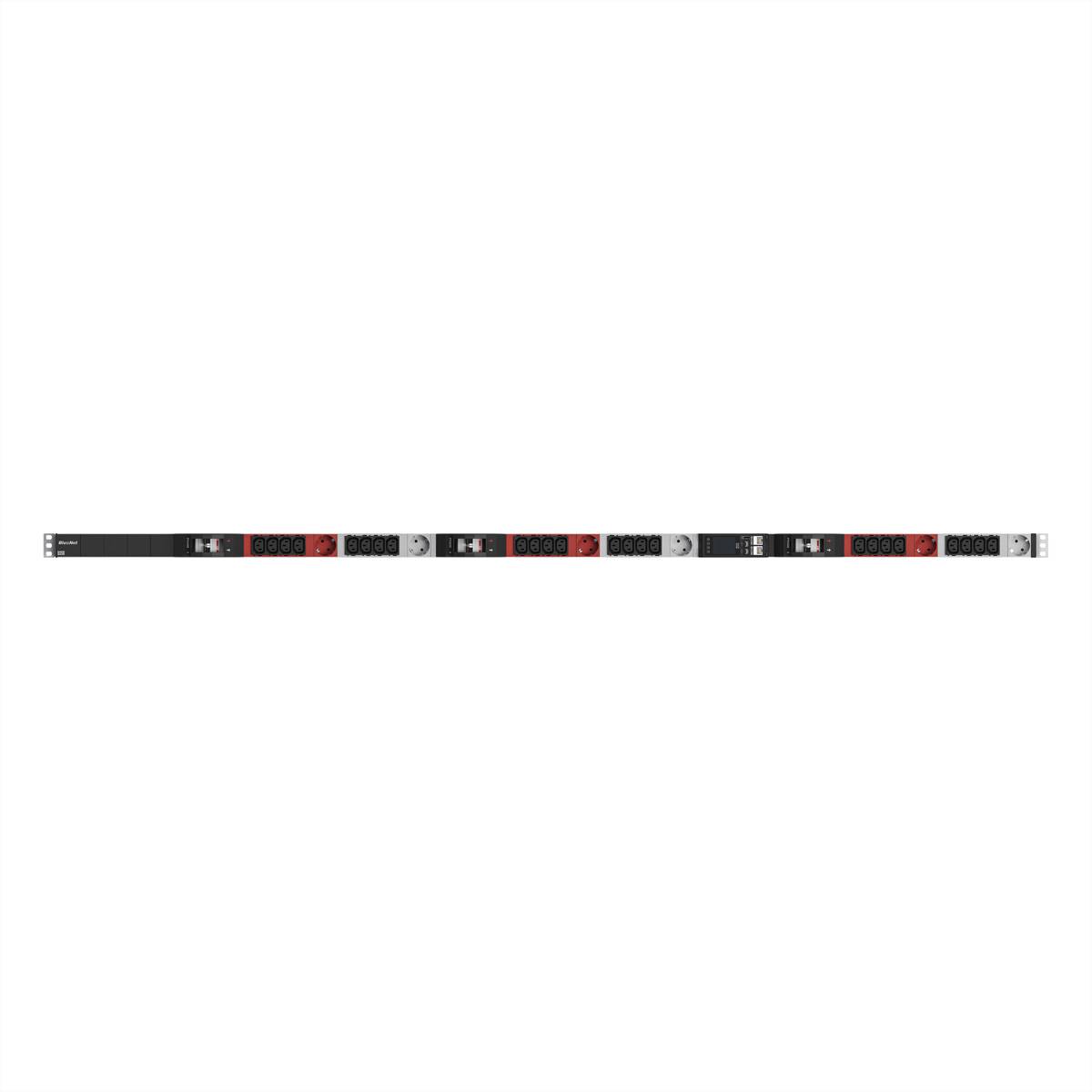 BACHMANN BN ESSENTIAL Metered 24xC13, 6xCEE7/3 6xLS 3,0m CEE 32/5p