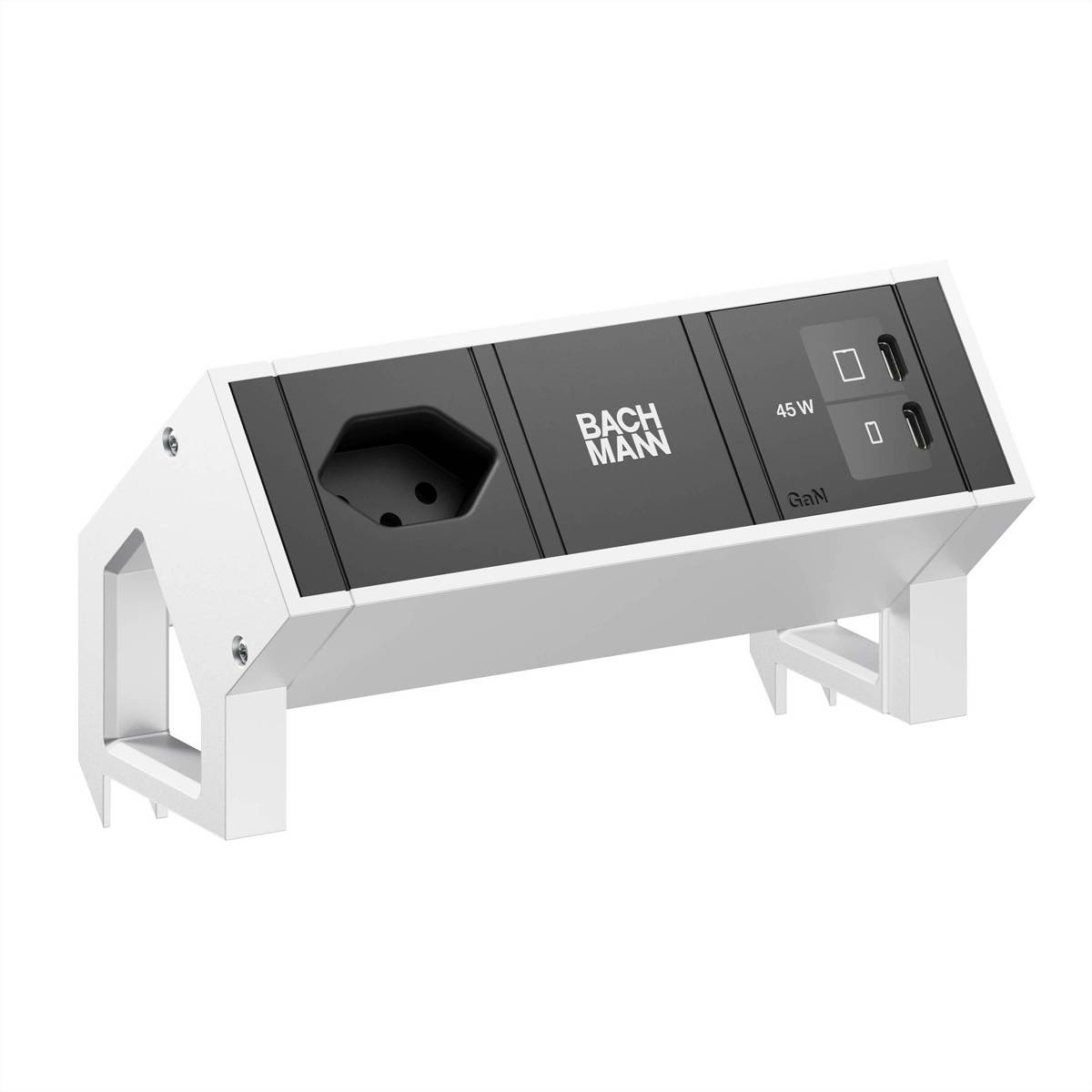 Bachmann DESK2 1xCH 90° 1xUSB BM0023878
