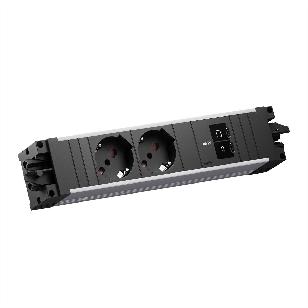 BACHMANN STEP ALU 2xP40, 1xUSB C/C 45W