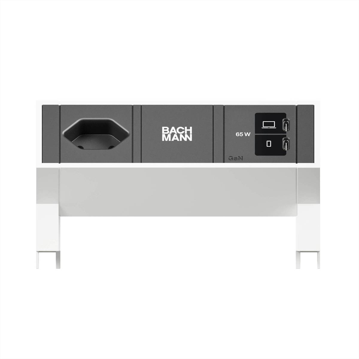 Bachmann DESK2 1xCH 90° 1xUSB C/C BM0023882