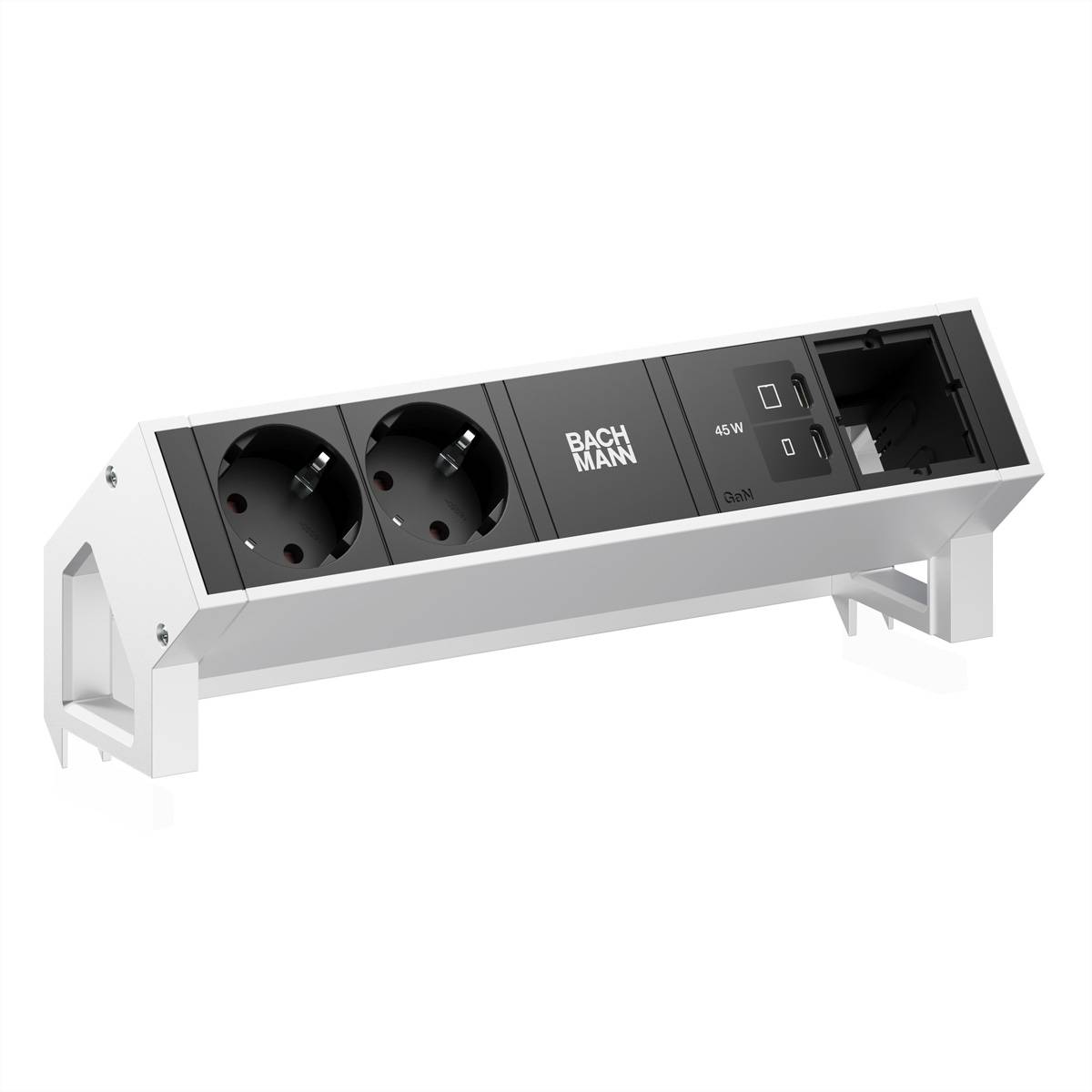 Bachmann DESK2 2xCEE7/3 1xUSB C/C BM0024218