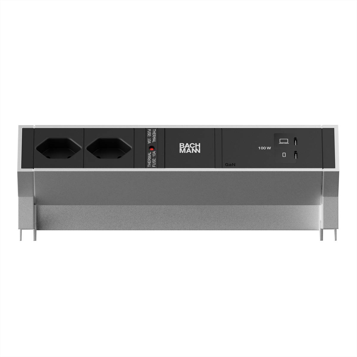 Bachmann DESK2 2xCH 90° 1xUSB C/C BM0022096