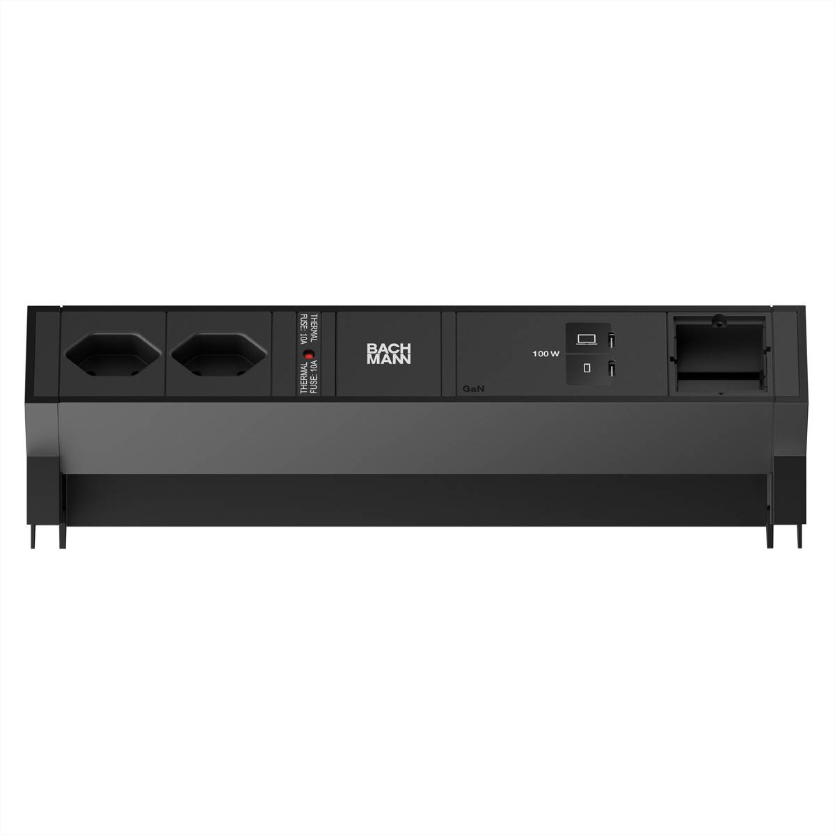 Bachmann DESK2 2xCH 90° 1xUSB C/C BM0023751