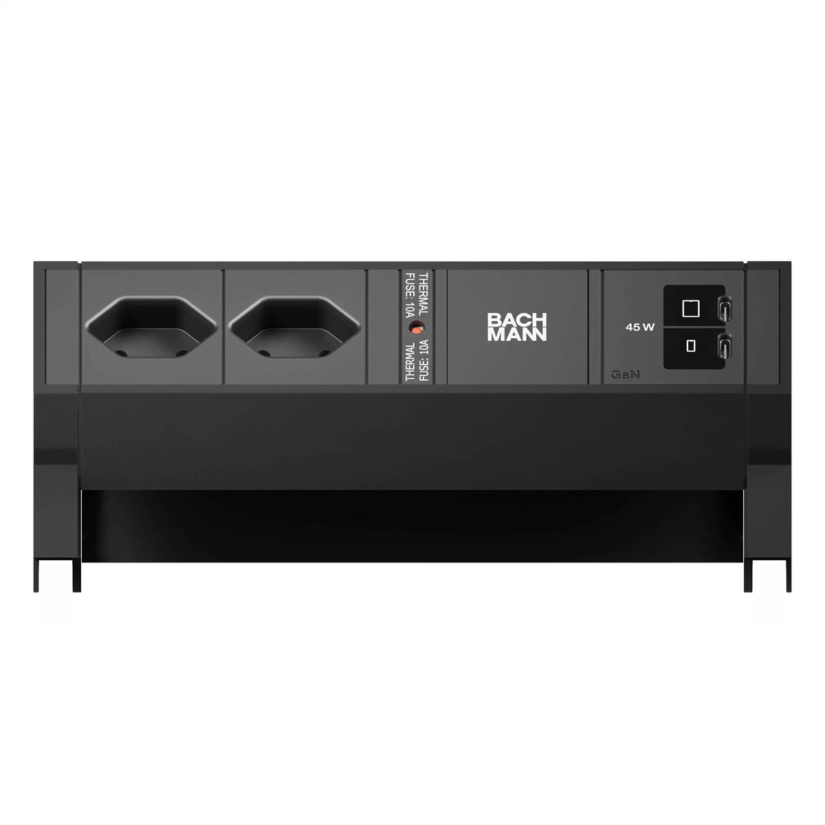 Bachmann DESK2 2xCH 90° 1xUSB C/C BM0022097