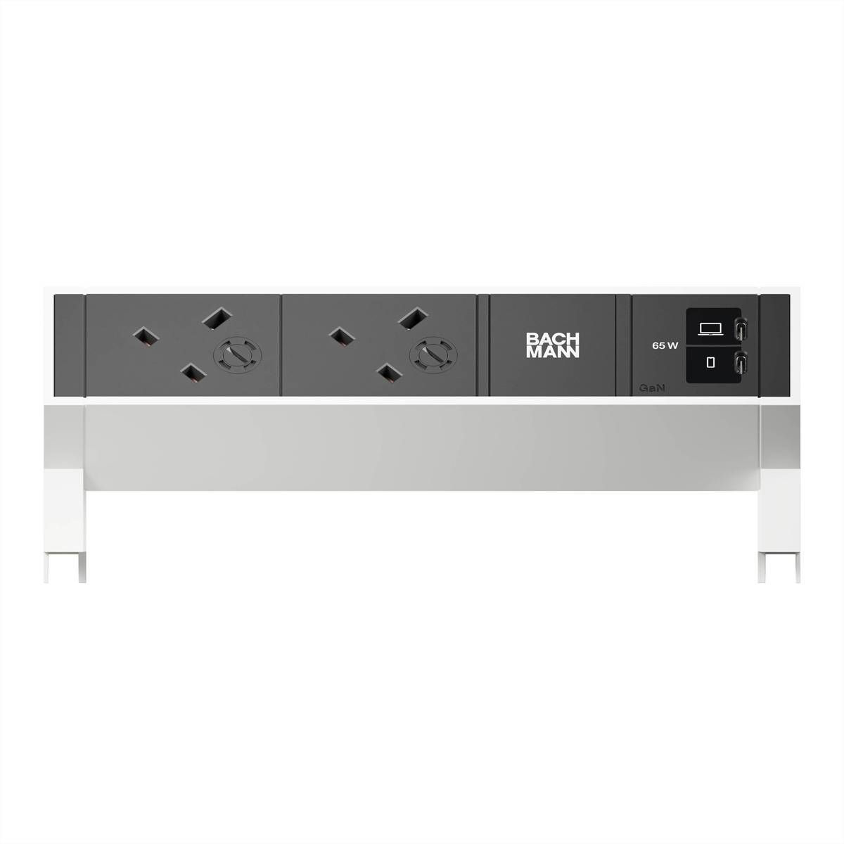 Bachmann DESK2 2xUK 1xUSB C/C BM0022049