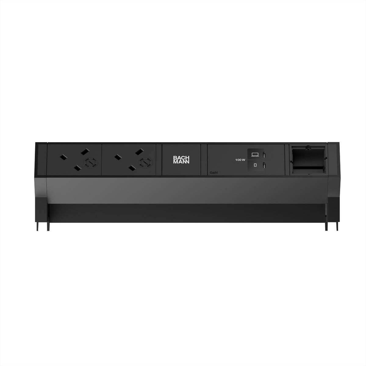 Bachmann DESK2 2xUK 45° 3,15A 1xUSB BM0023744