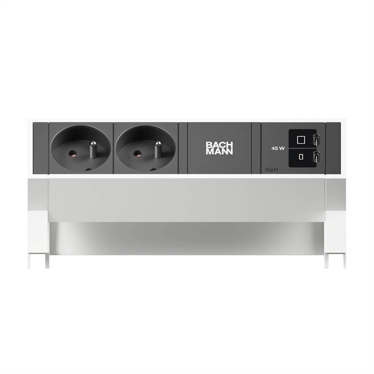 Bachmann DESK2 2xUTE 1xUSB C/C BM0022069