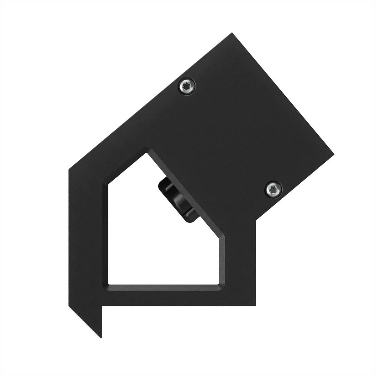 BACHMANN DESK2 ALU BLACK 2xCEE7/3, 1xUSB C/C 45W L=0,2m RAL9005