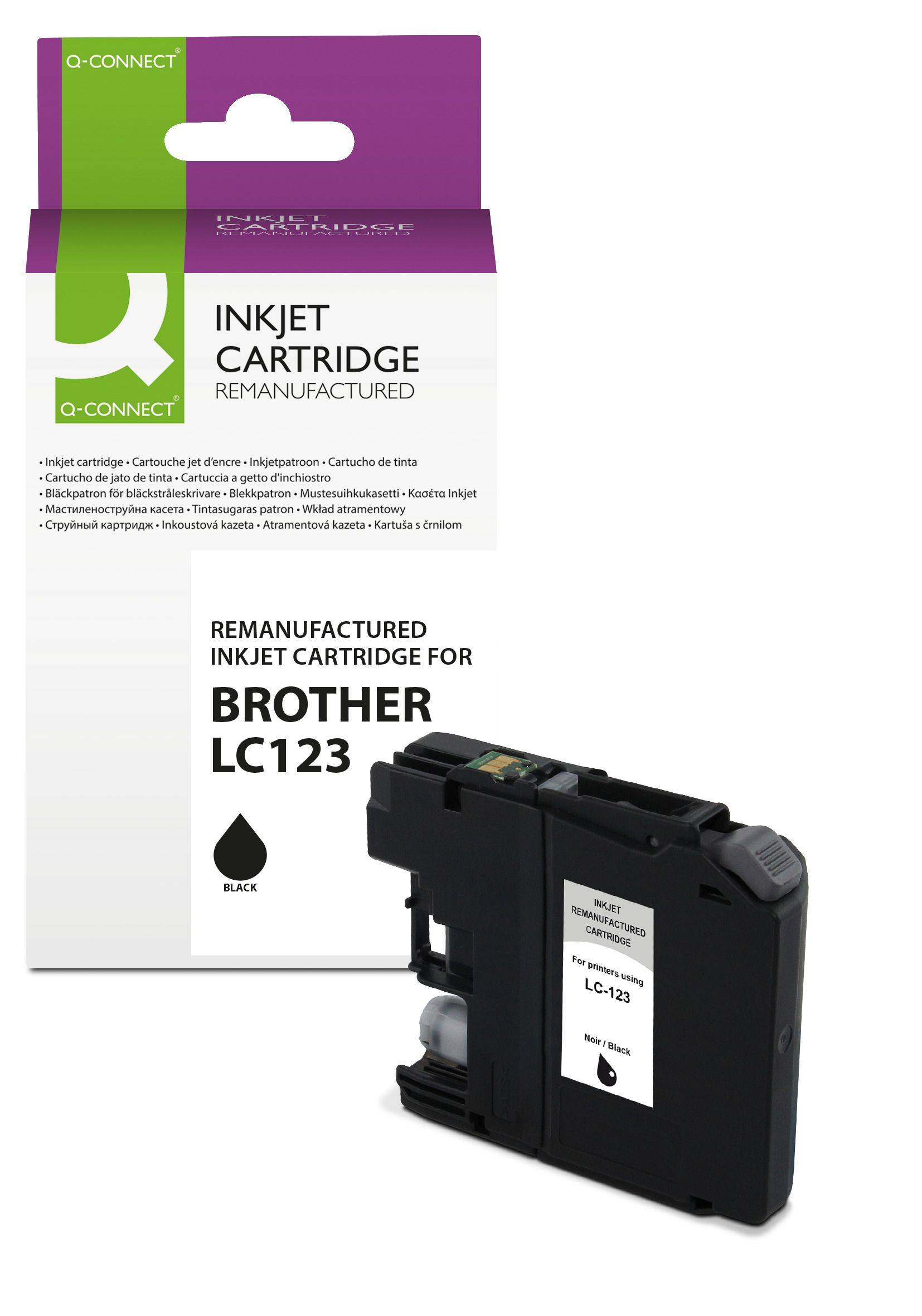 Q-CONNECT KF14249 Alternativ Q-Connect Tintenpatrone schwarz (KF14249)