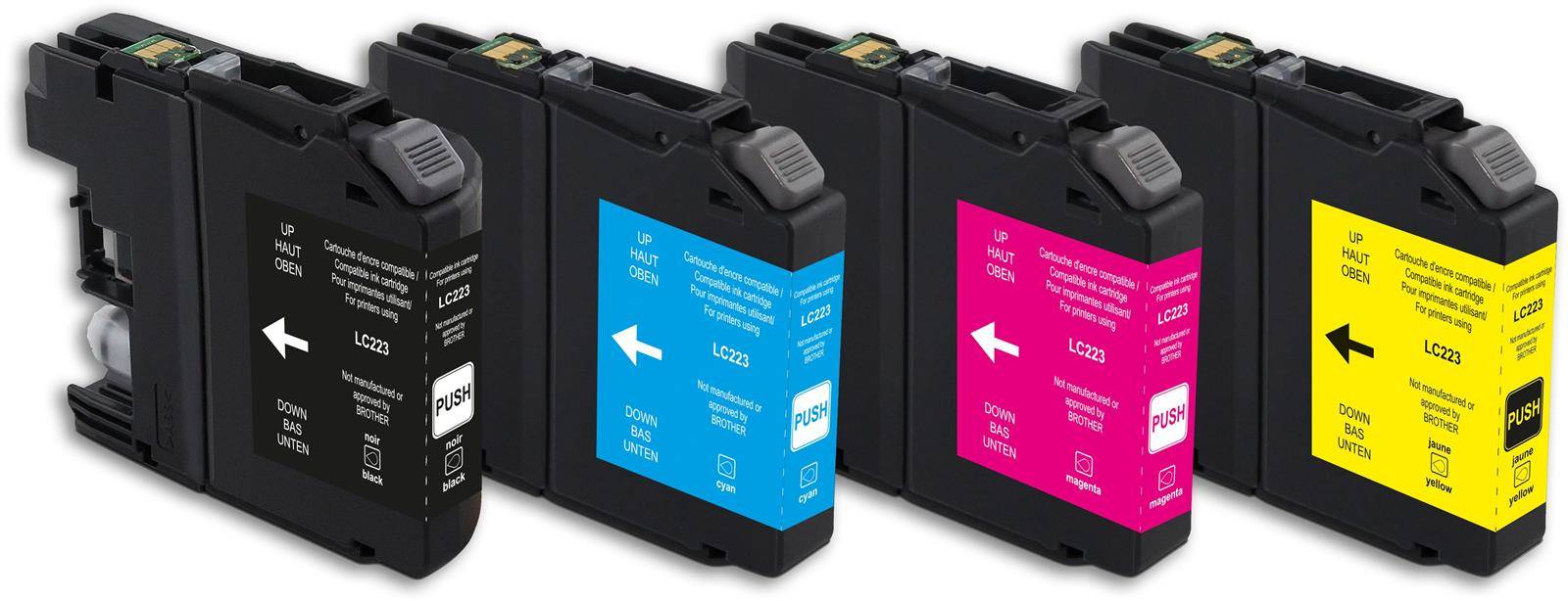 Q-CONNECT KF14252 Alternativ Q-Connect Tintenpatrone MultiPack Bk,C,M,Y (KF14252)