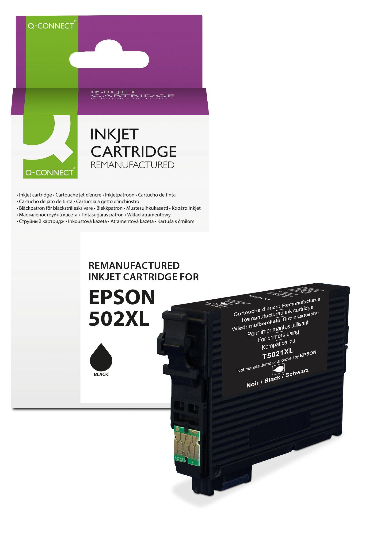 Q-CONNECT KF14237 Alternativ Q-Connect Tintenpatrone schwarz (KF14237)