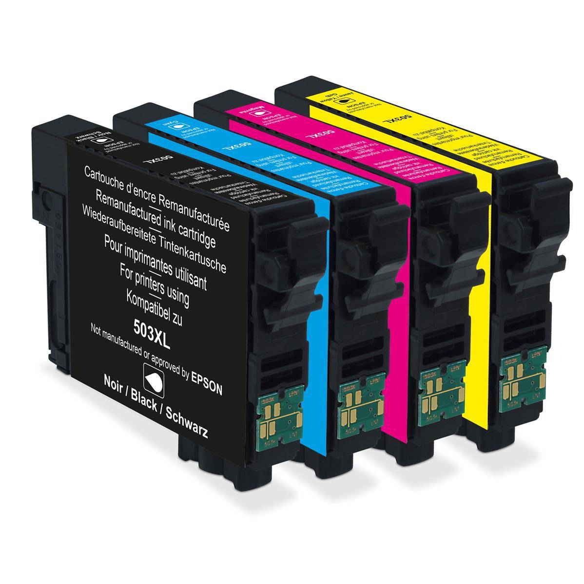 Q-CONNECT KF14240 Alternativ Q-Connect Tintenpatrone MultiPack Bk,C,M,Y (KF14240)