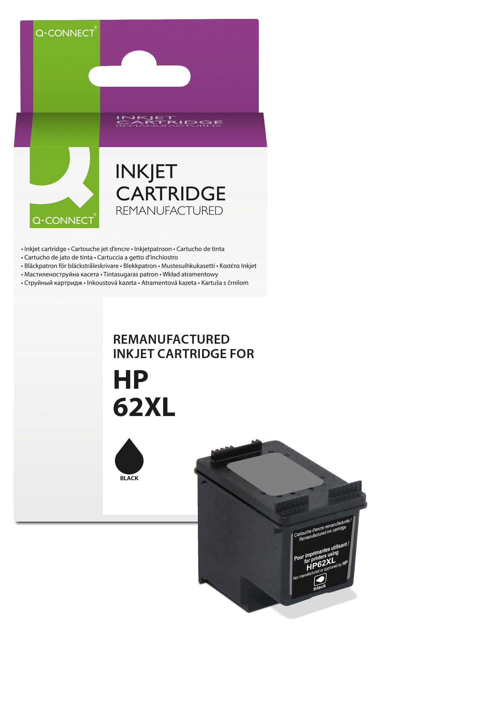 Q-CONNECT KF13974 Alternativ Q-Connect Druckkopfpatrone schwarz (KF13974)