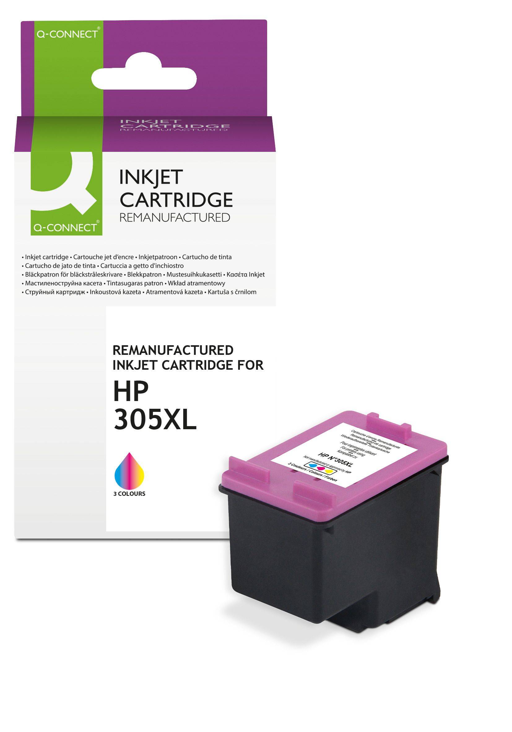 Q-CONNECT KF13985 Alternativ Q-Connect Druckkopfpatrone color (KF13985)