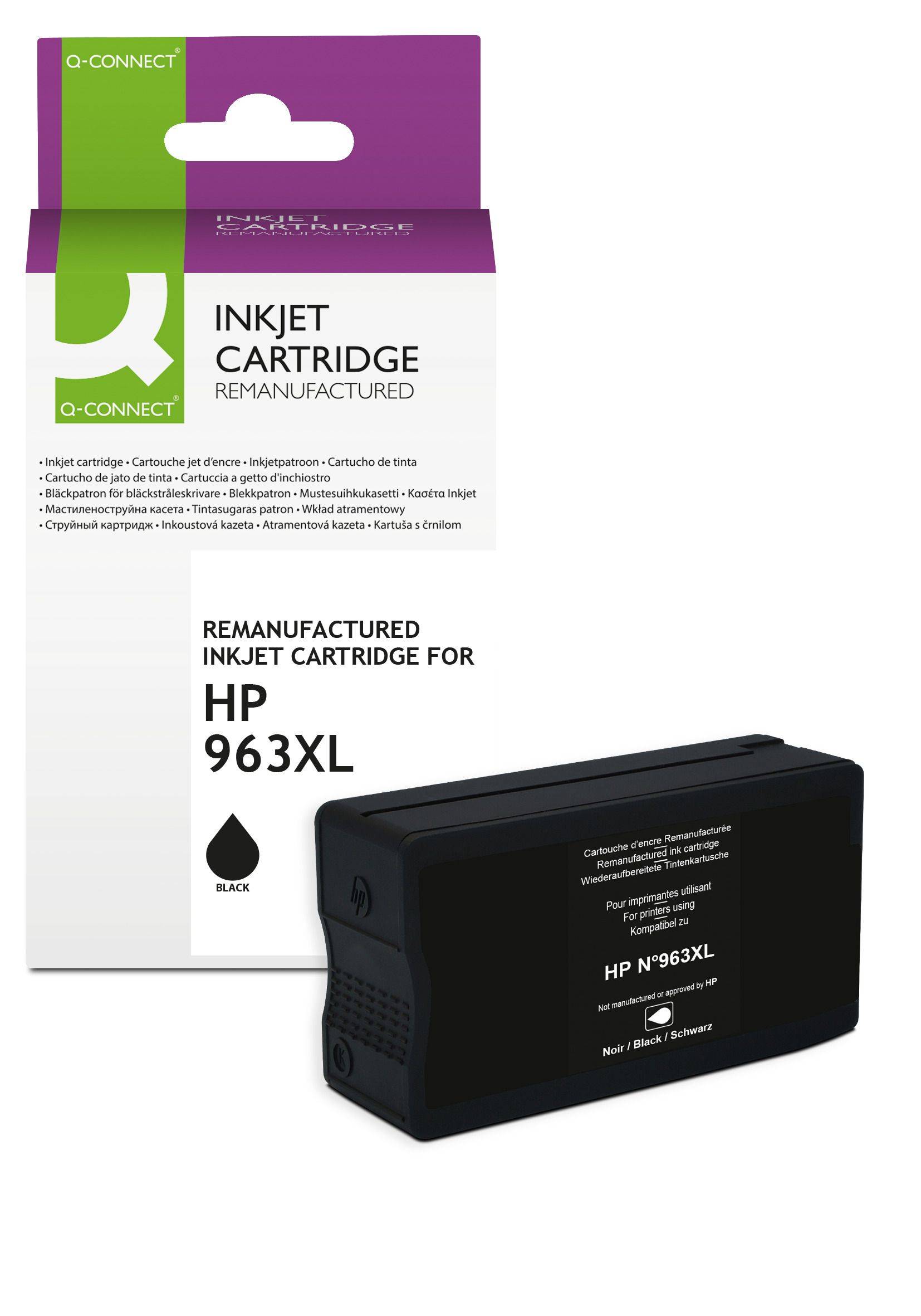 Q-CONNECT KF13996 Alternativ Q-Connect Tintenpatrone schwarz (KF13996)