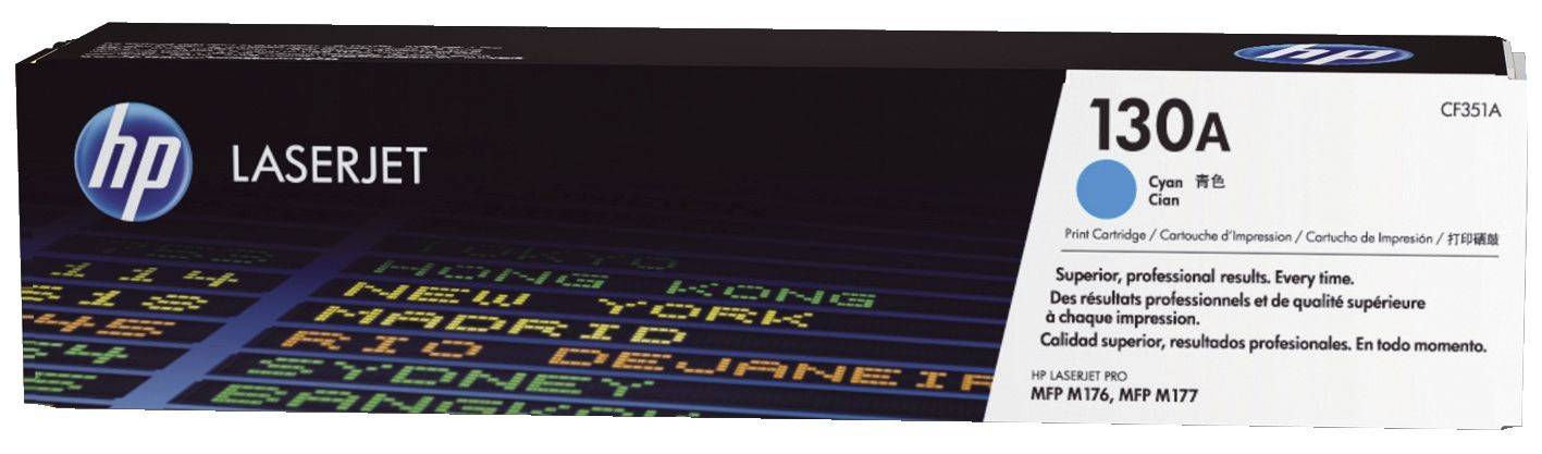 HP CF351A Original HP Toner-Kit cyan (CF351A,130A,130AC,130ACYAN,NO130A,NO130AC,NO130ACYAN)