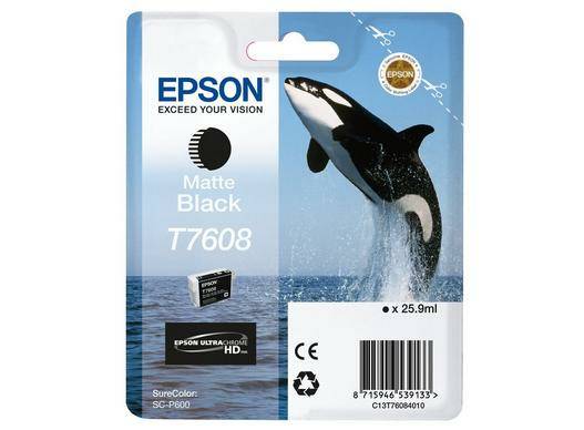 EPSON C13T76084N10 EPSON T7608 matt schwarz Druckerpatrone