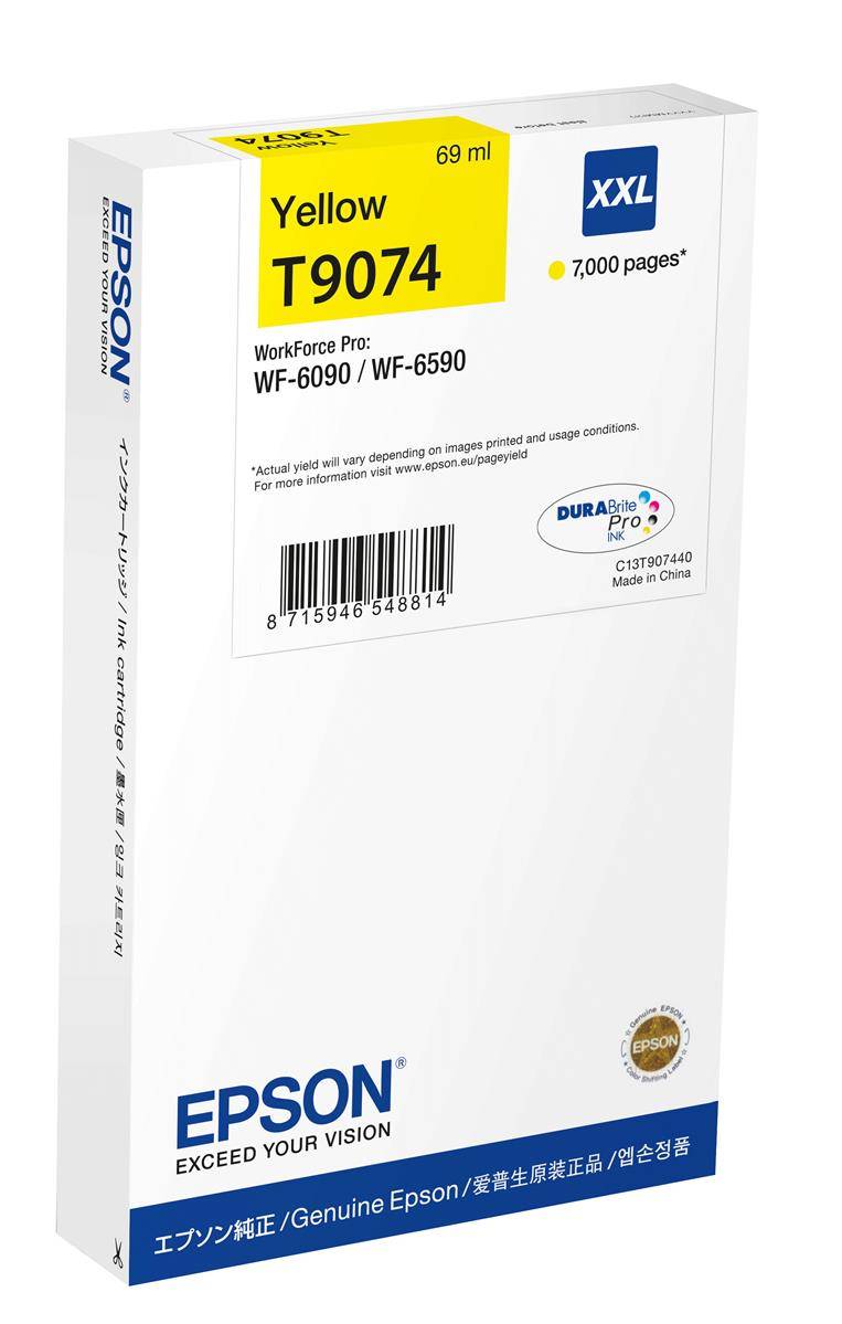 EPSON C13T90744N EPSON T9074XXL gelb Druckerpatrone