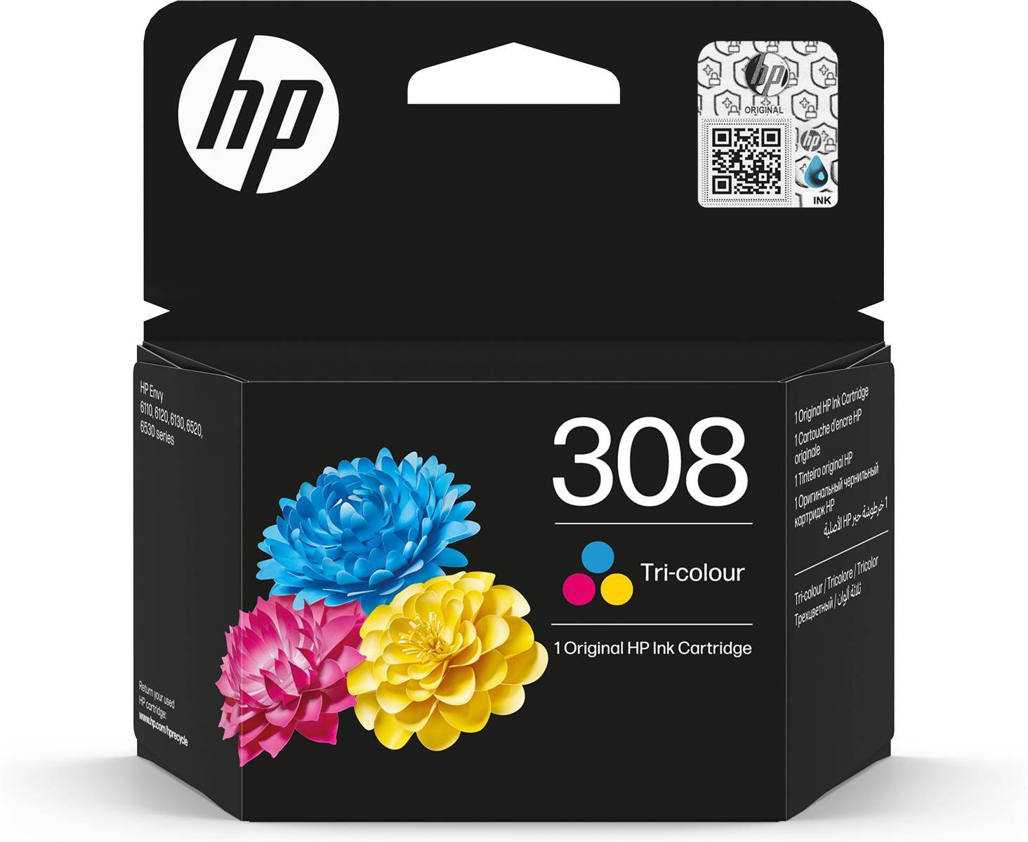 HP 7FP20UE HP 308 (7FP20UE) color Druckerpatrone