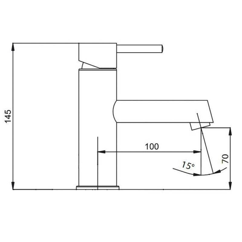Beitz & Walz AqvaDesign Standventil 1/2" chrom