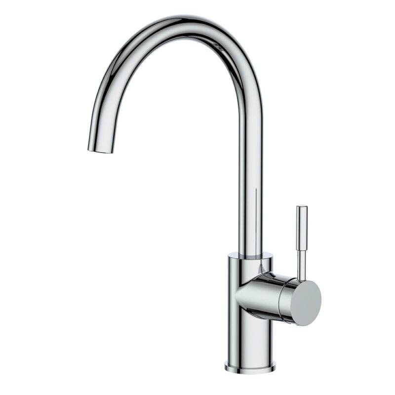 Beitz & Walz Aqvadesign Spültisch-Ehm. / rund / neu / chrom