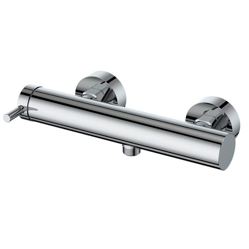 Beitz & Walz Aqvadesign Brause-Ehm. 1/2" / rund / neu / chrom