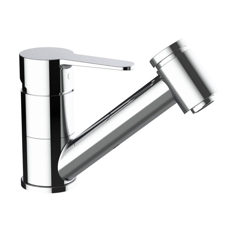 Beitz & Walz AqvaBasic III Spültisch-Ehm. m. Design-Geschirrbrause ND chrom