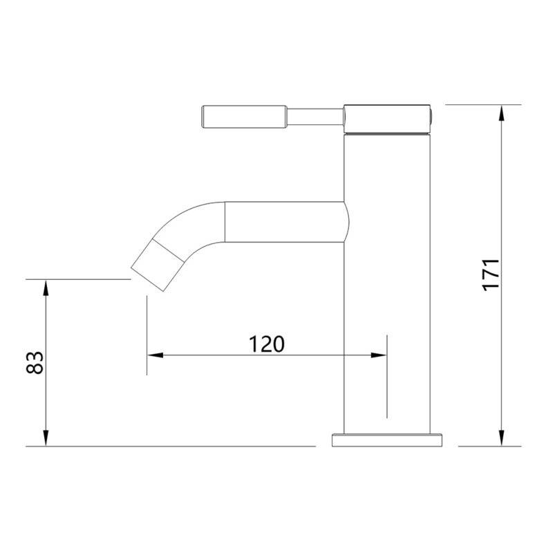 Beitz & Walz Aqvadesign Waschtisch-Ehm. / rund / neu / schwarz