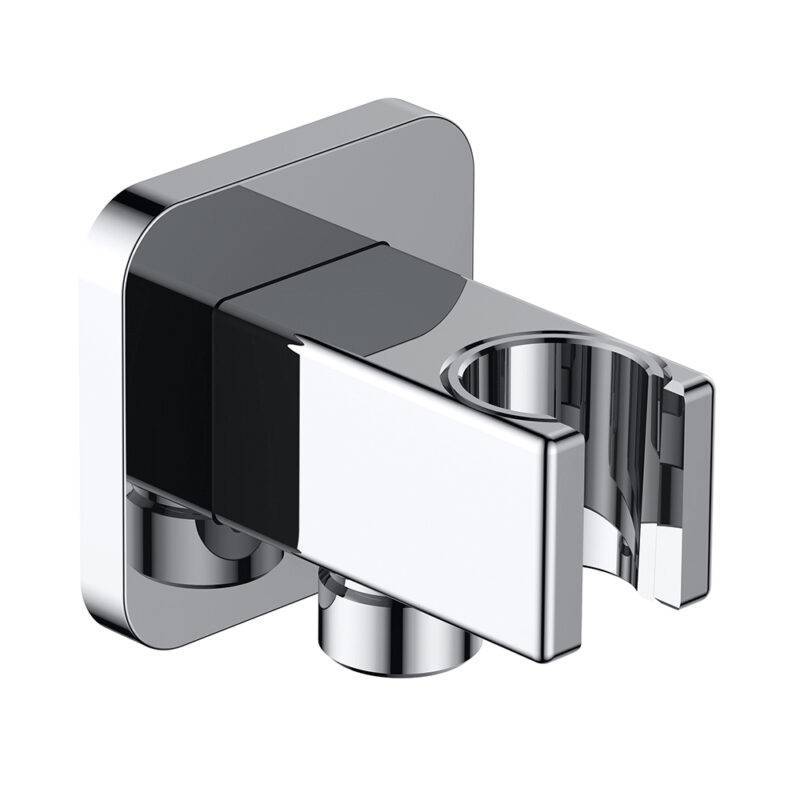 Beitz & Walz AqvaShower soft edge Konushalter m. Wandanschluss 1/2", chrom