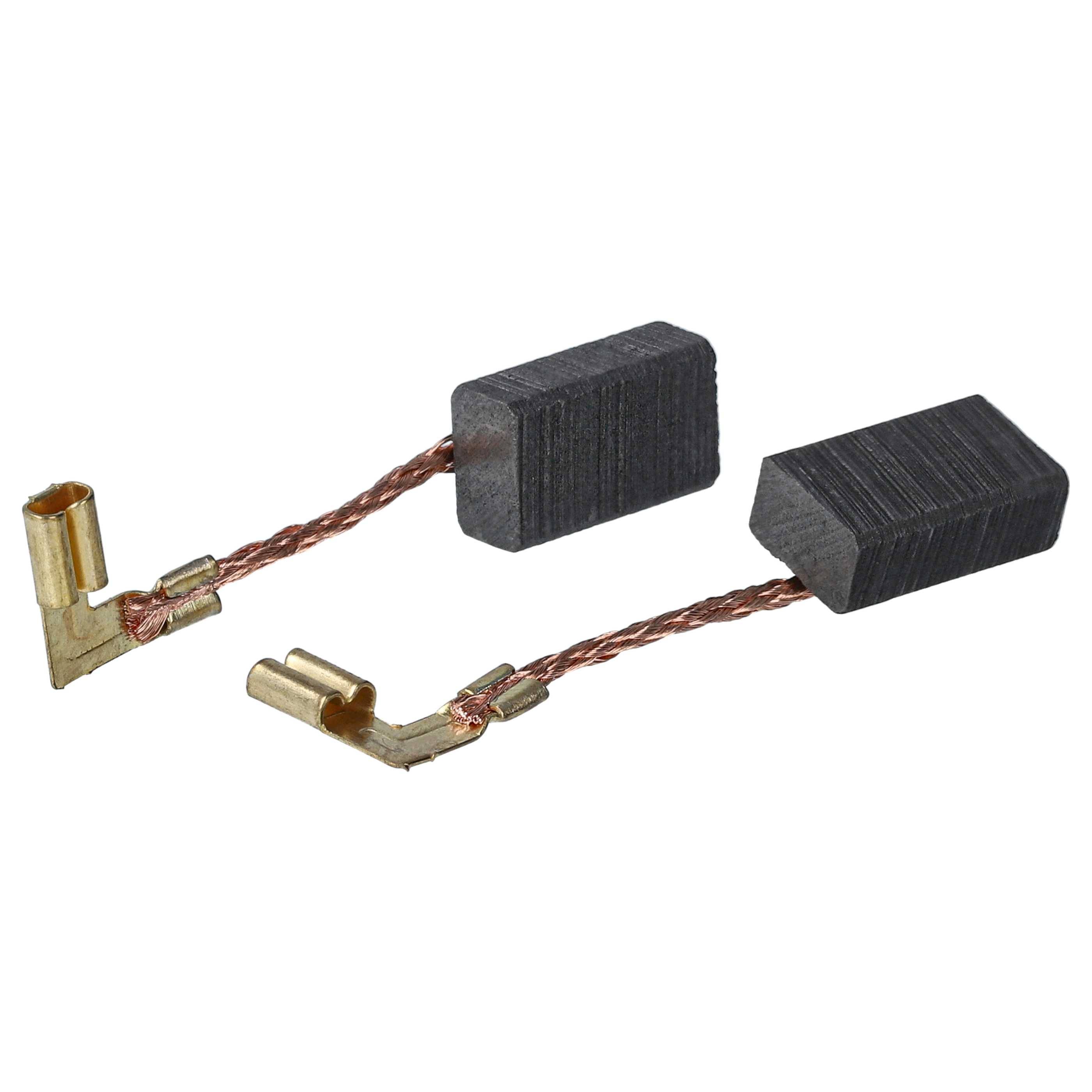 vhbw 2x Kohlebürste 13 x 8 x 5 mm für Elektrowerkzeug