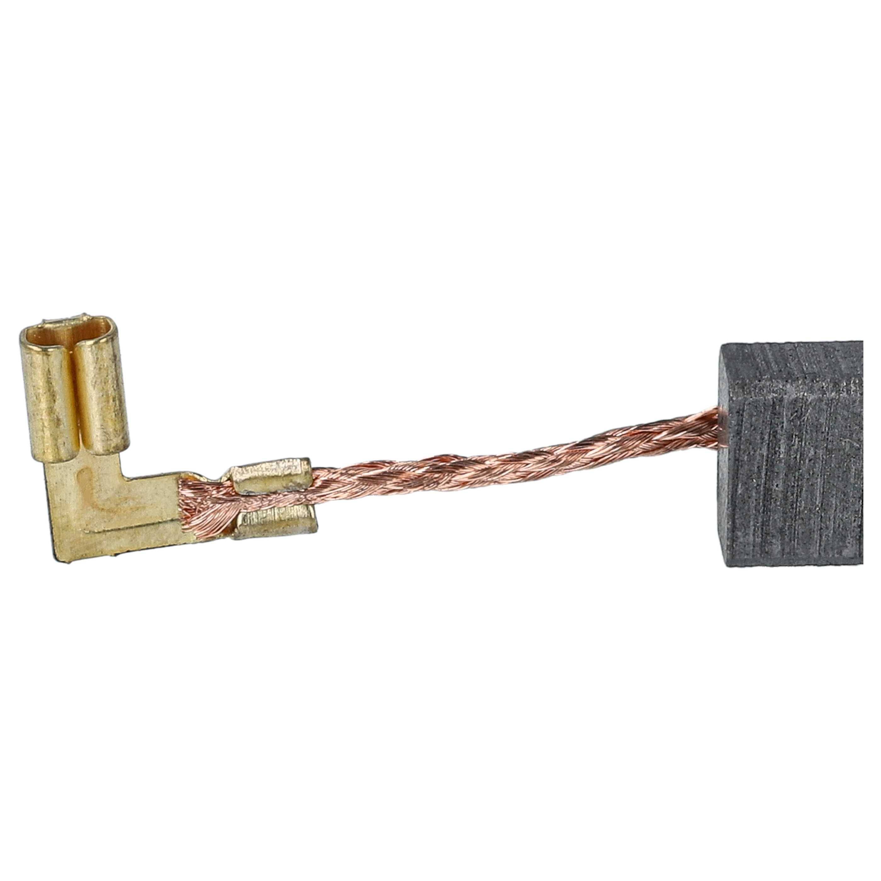 vhbw 2x Kohlebürste 13 x 8 x 5 mm für Elektrowerkzeug