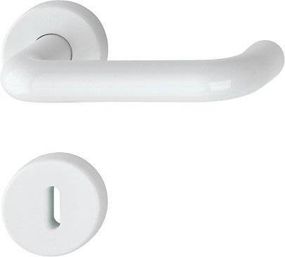 Hoppe Drückergarnitur K138/15/15S, Ros., rd., BB, 8, verkehrsw., TS 40-44