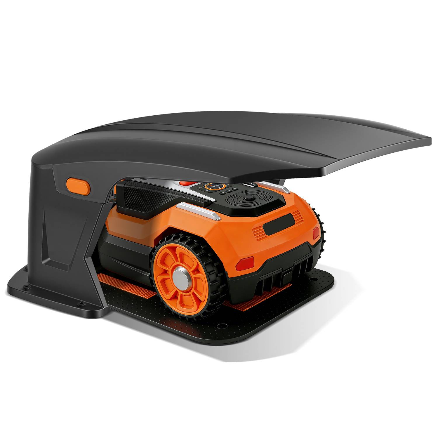 Rasenmäher Garage Abdeckung Mähroboter Dach Klappbar Unterstand Premium Profi