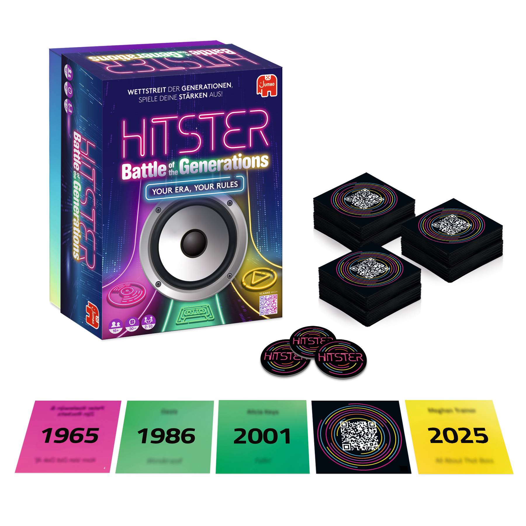 Hitster - Battle of the Generations - Deutsche Version