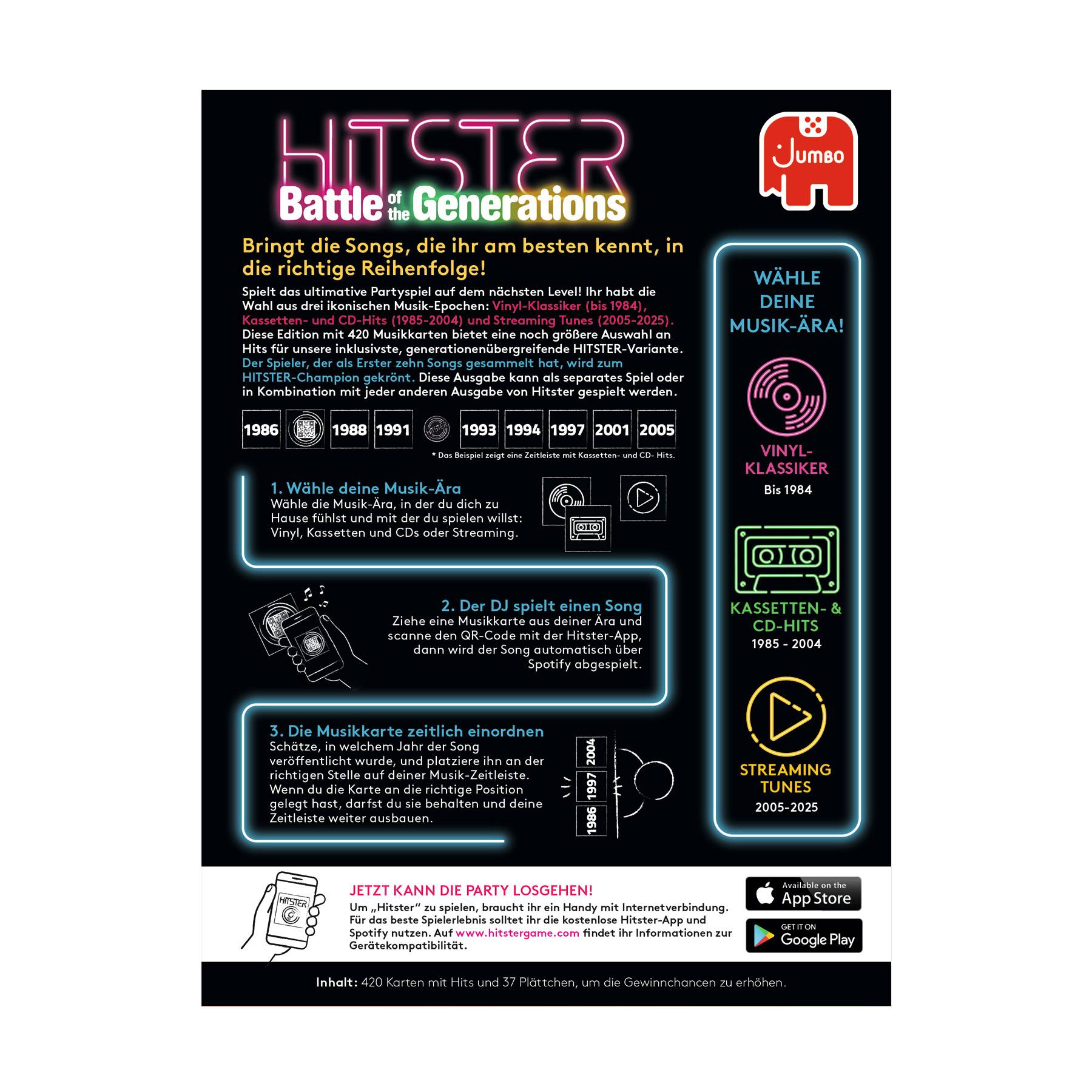 Hitster - Battle of the Generations - Deutsche Version