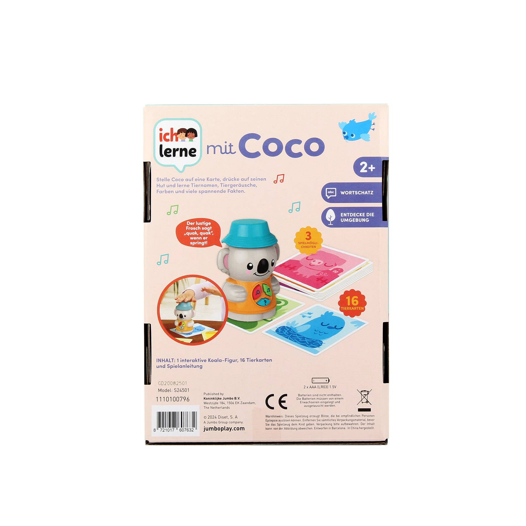 Ich lerne mit Coco, Lernspielzeug