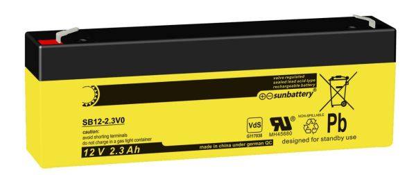 Neutral Jahresbatterie 6/9-J. wartungsfrei SB12-2,3V0
