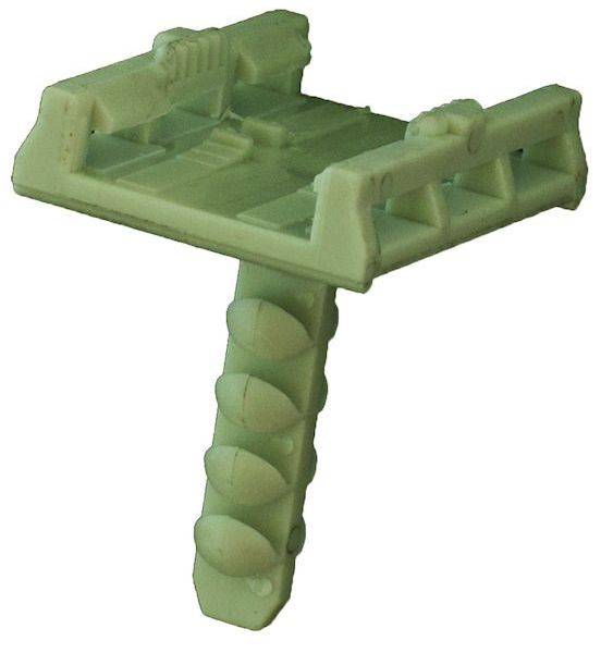 PROTEC.class Bügelschellen/Gegenwannen Befestigungsmaterial PVC PSFAT 625 Steck-Fixx Aufstecktechn. 6x25