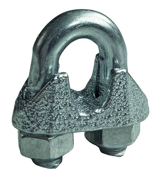 PROTEC.class Leuchten Drahtseilklemme PDSK5 5mm 3/16" Stahl verzinkt