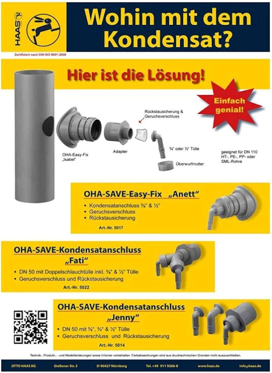 OHA-Easy-Fix, "ISABEL", DN 90/50