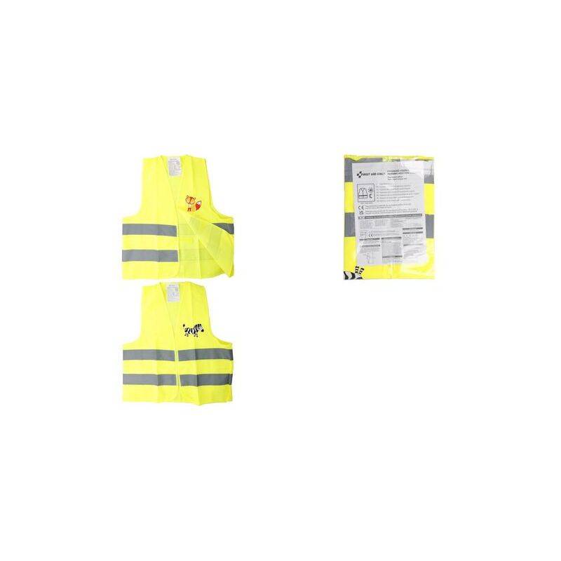 FIRST AID ONLY Kinder-Pannenweste/Warnweste "Fuchs", gelb
