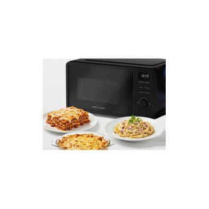 PROFI COOK Mikrowelle PC-MWG 1319, mit Grill, schwarz