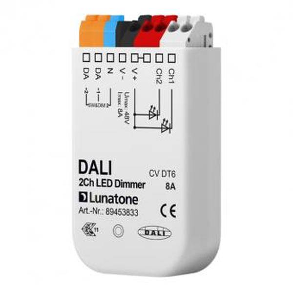 Lunatone Lighting GmbH LED-Dimmer DALI 2Ch 8A