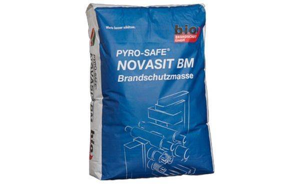 Flamro / b.i.o. Brandschutz Brandschutzmörtel PYRO-SAFE NOVASIT BM 20kg Sack (MHD 12M)
