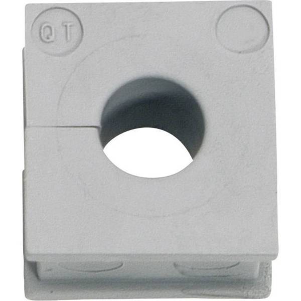 icotek Kabeltülle QT klein Klemmbereich 5,0mm - 6,0mm Temperaturbereich -40°C bis 90°C Farbe grau - 10 Stück