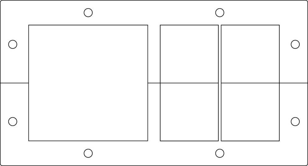 Icotek Kabeleinführungsleiste KEL 183/5