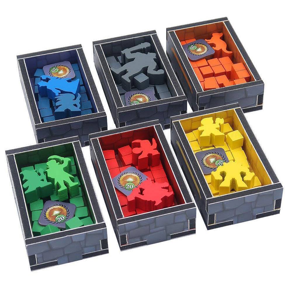 Folded Space Colour Insert für Clank! Catacombs / Klonk! - Sortiereinsatz