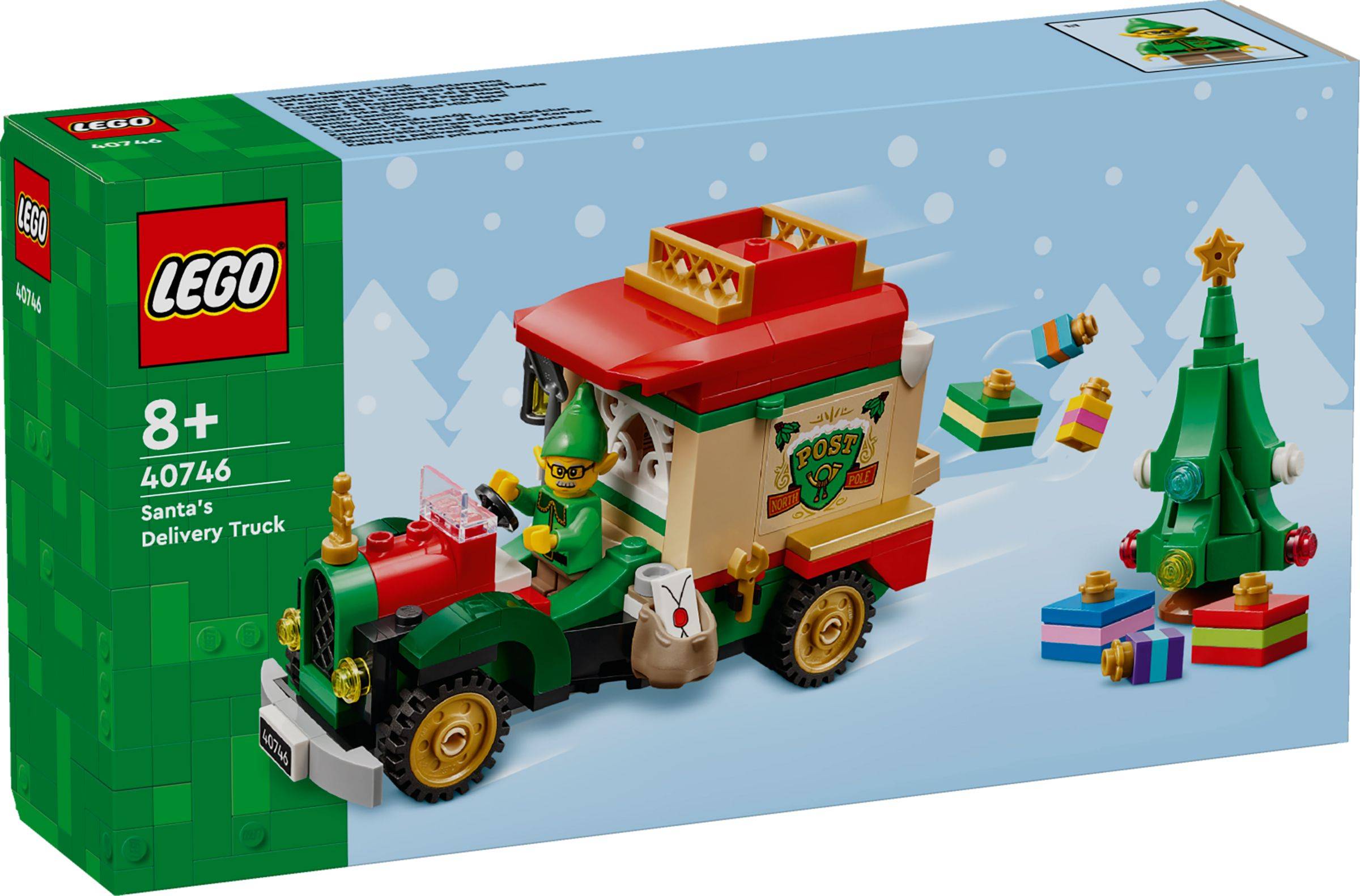 LEGO® 40746 Lieferwagen des Weihnachtsmanns