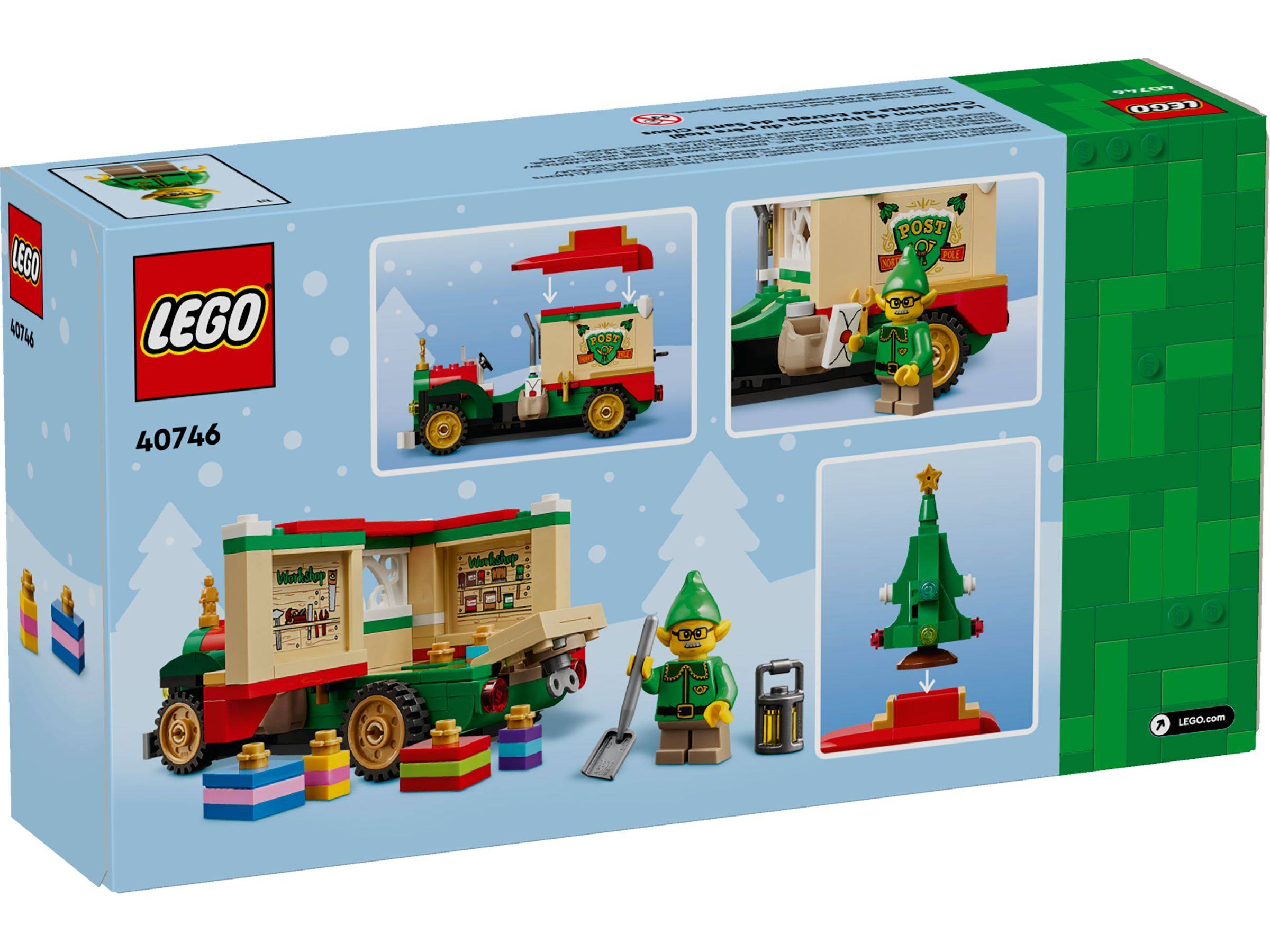 LEGO® 40746 Lieferwagen des Weihnachtsmanns